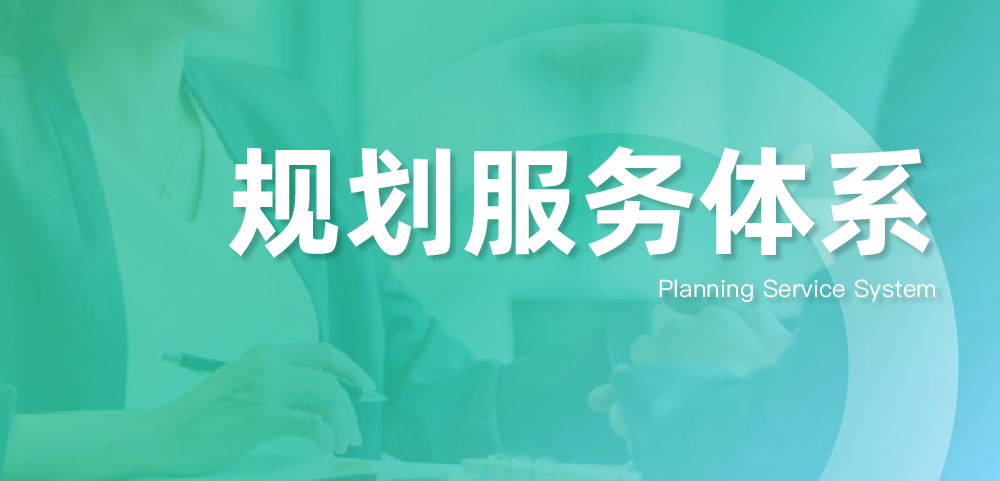 规划服务体系